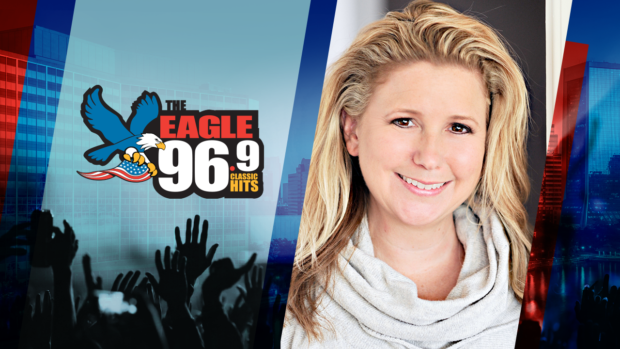 96.9 The Eagle - Jacksonville's Classic Hits Logo